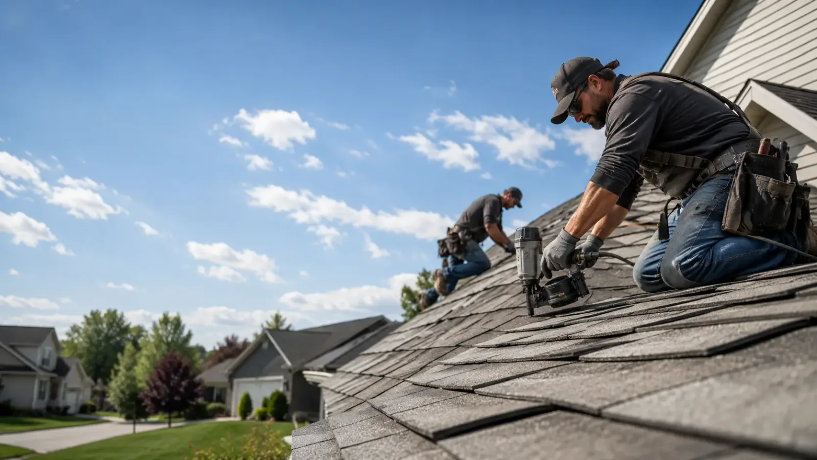 Storm Damage Roof Repair in De Valls Bluff, AR near me